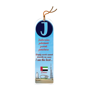Bookmarks - BK Letter J