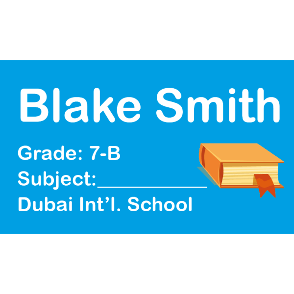 Book Label 001