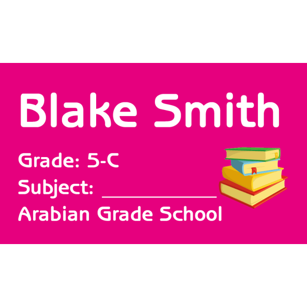 Book Label 006