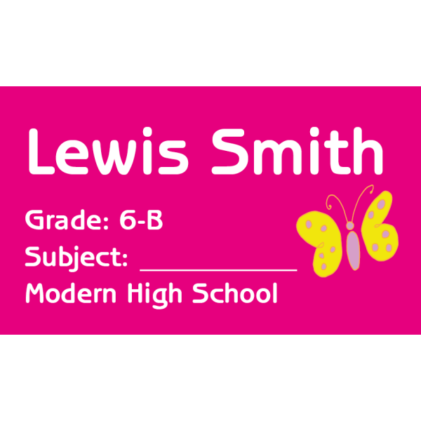 Book Label 007