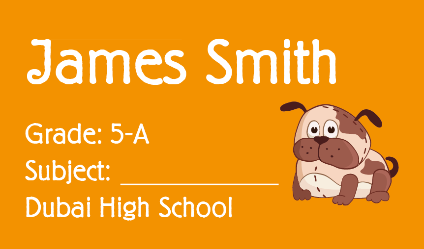 Book Label 015 Book Label 015