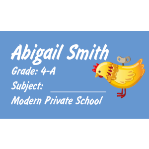 Book Label 034