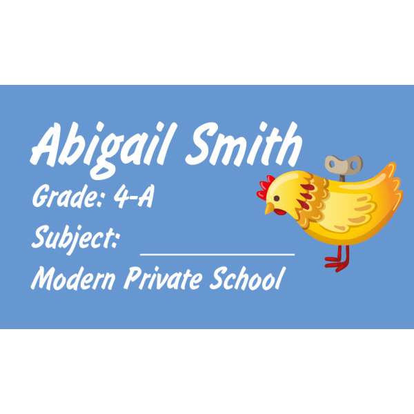Book Label 034