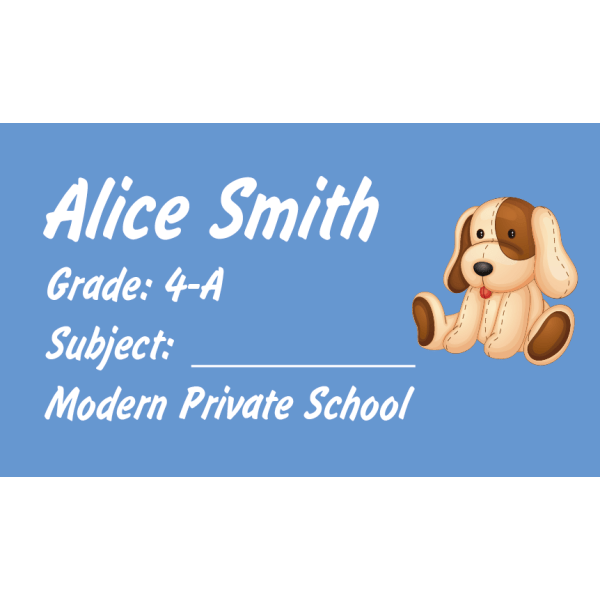 Book Label 035