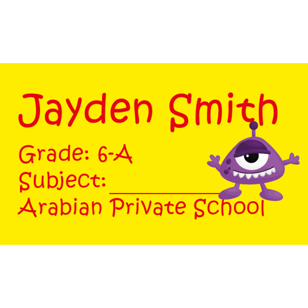 Book Label 040