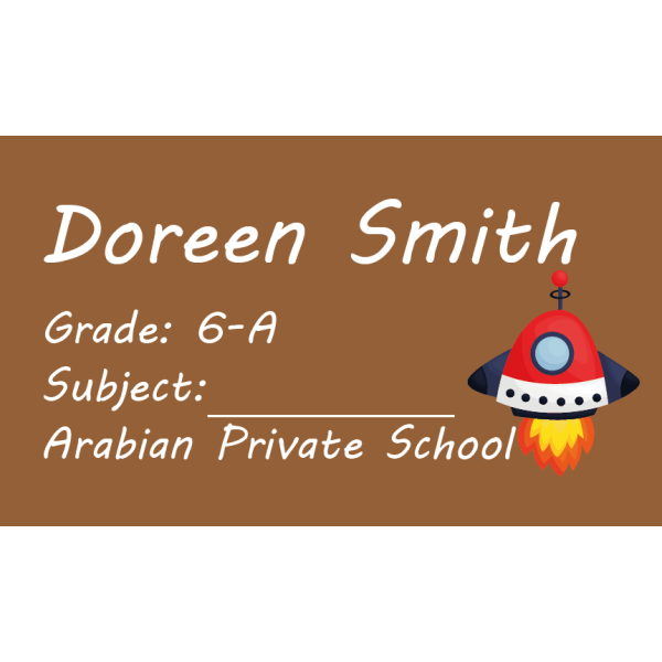 Book Label 041