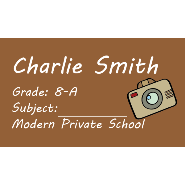 Book Label 045