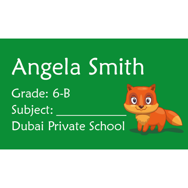 Book Label 054