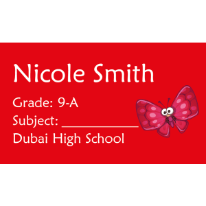 Book Label 058