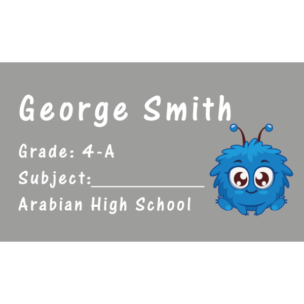 Book Label 065