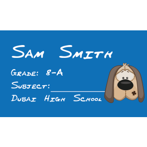 Book Label 067