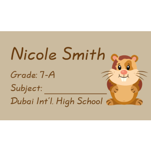 Book Label 073