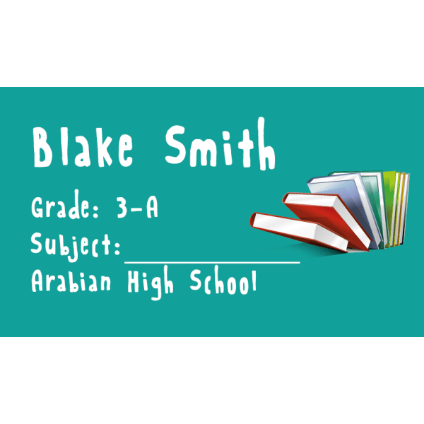 Book Label 076