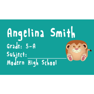 Book Label 077