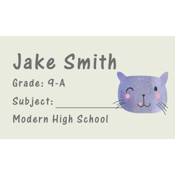 Book Label 086