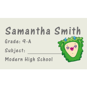 Book Label 087