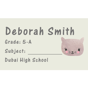 Book Label 088