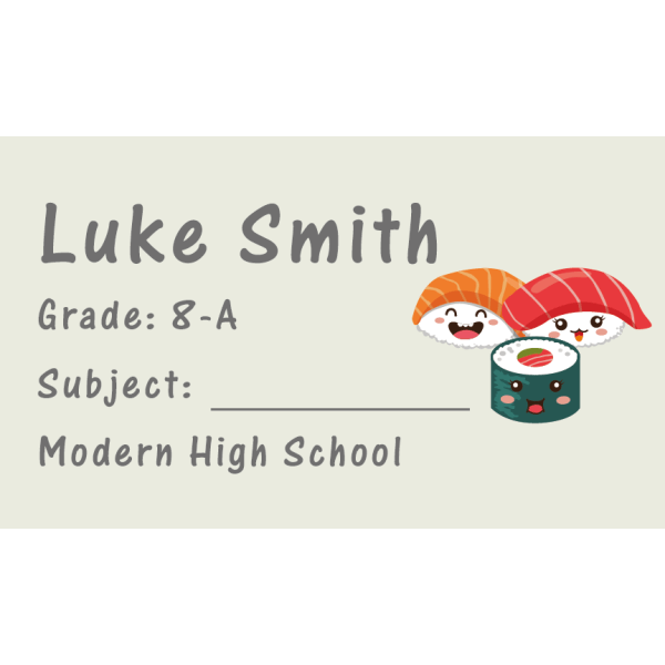 Book Label 089