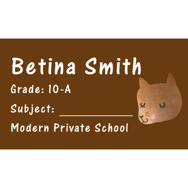 Book Label 091