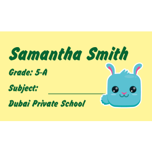 Book Label 096