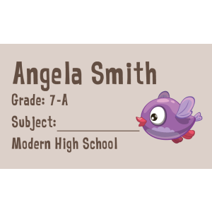 Book Label 103