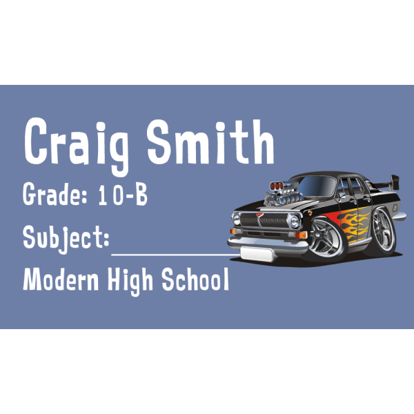 Book Label 107
