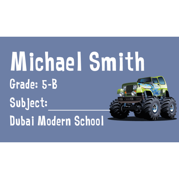 Book Label 110
