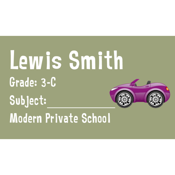 Book Label 113