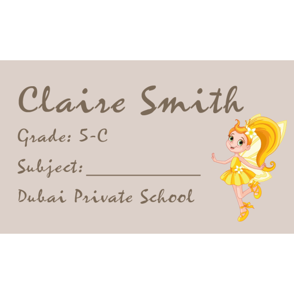 Book Label 116