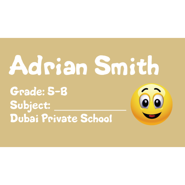 Book Label 122
