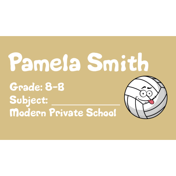 Book Label 125