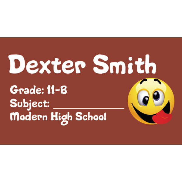 Book Label 128