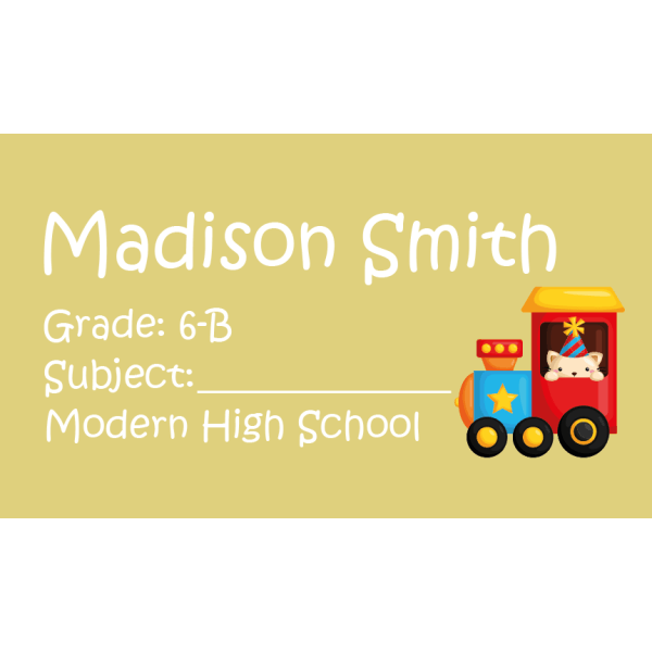 Book Label 132