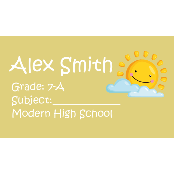 Book Label 133