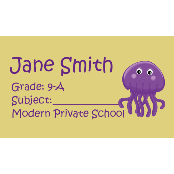 Book Label 135