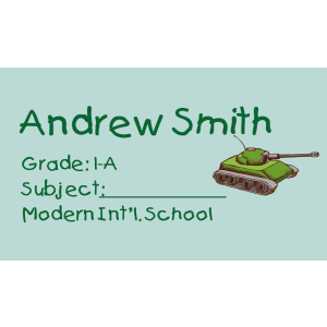 Book Label 137