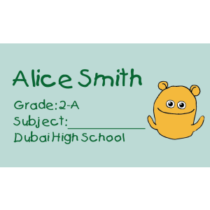Book Label 138