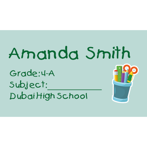 Book Label 140
