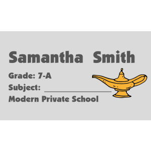 Book Label 143