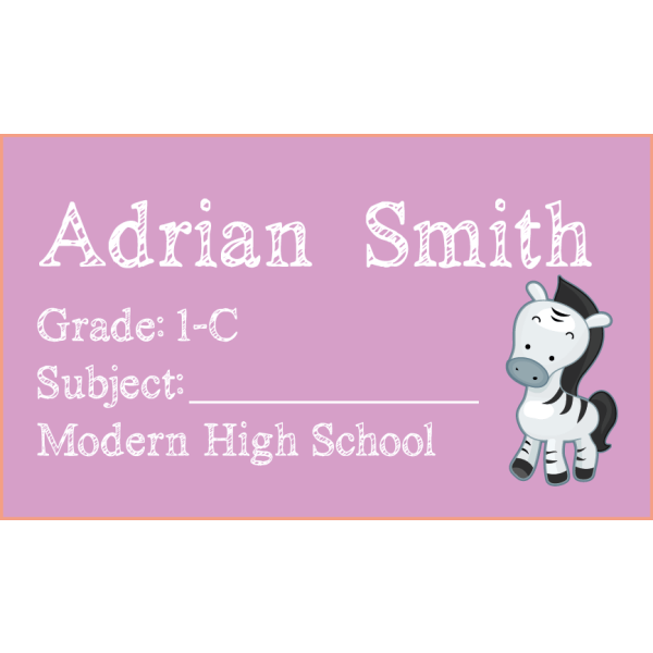 Book Label 151