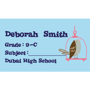 Book Label 158