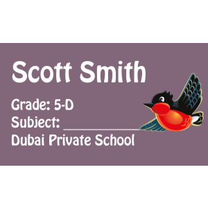 Book Label 165