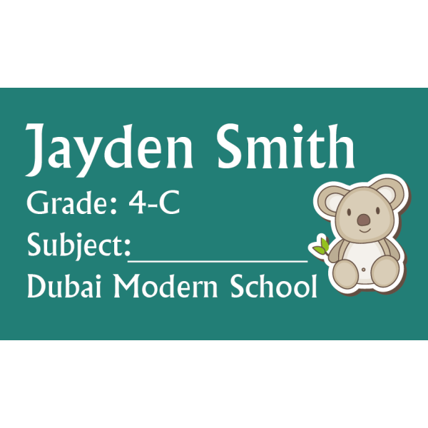 Book Label 173