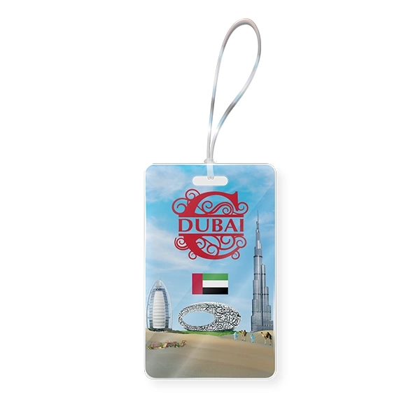 Dubai Baggage Tag Mockup C portrait- 003