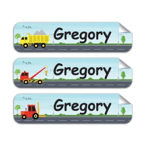 Heavy-Duty Truck-Pack of 30 Large Waterproof Labels