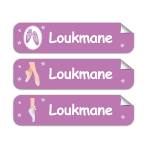 Ballet-Pack of 30 Large Waterproof Labels