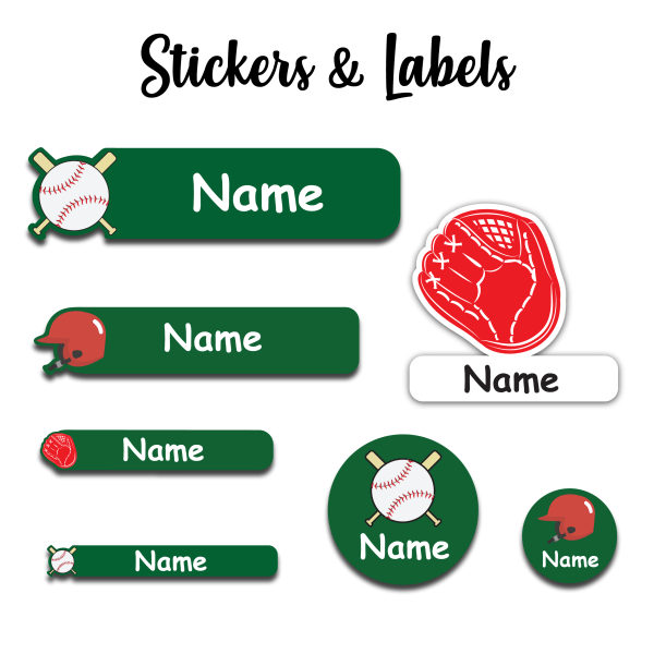 Mountain Top-Pack of 30 Large Waterproof Labels