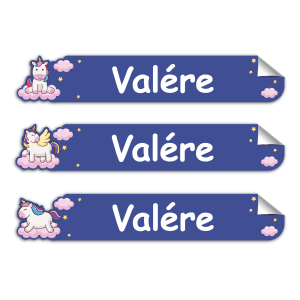 Cute Unicorn - Value pack of 107 labels 3 MLL202406VP1070032 2