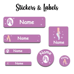 Ballet-Value pack of 107 labels