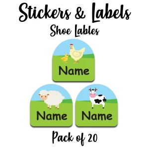 Cute Animal Farm -Pack of 12